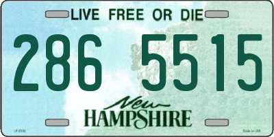 NH license plate 2865515