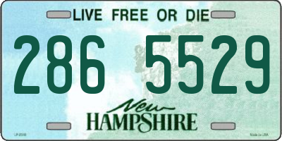 NH license plate 2865529
