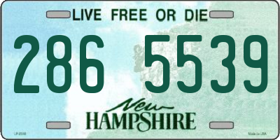 NH license plate 2865539