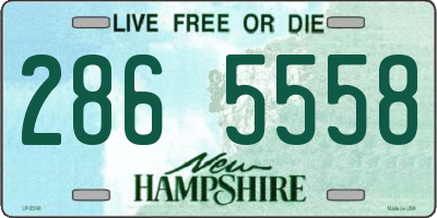 NH license plate 2865558