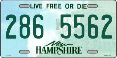NH license plate 2865562