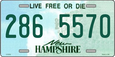 NH license plate 2865570