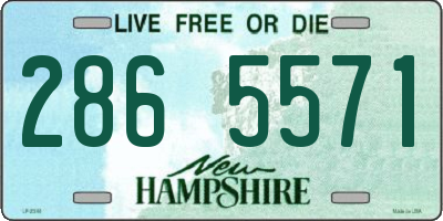 NH license plate 2865571