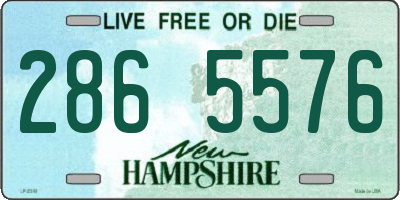 NH license plate 2865576