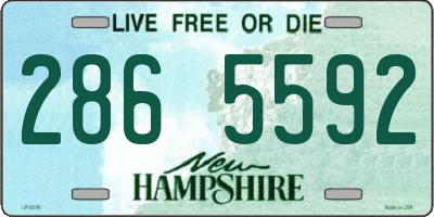 NH license plate 2865592