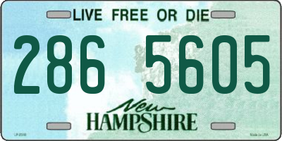 NH license plate 2865605