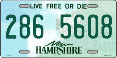 NH license plate 2865608