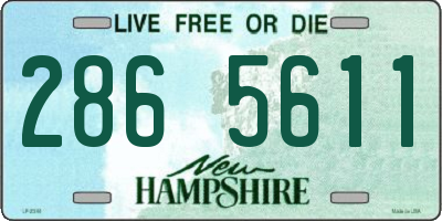 NH license plate 2865611