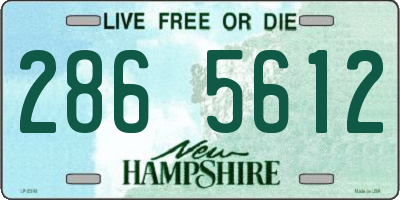 NH license plate 2865612