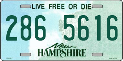 NH license plate 2865616