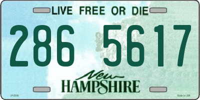 NH license plate 2865617