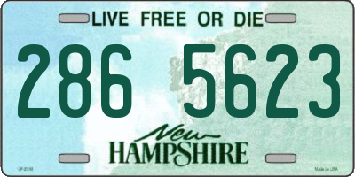 NH license plate 2865623
