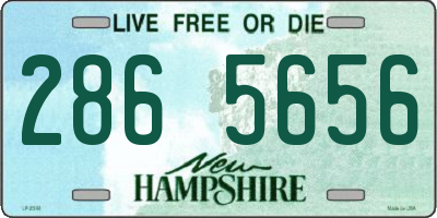 NH license plate 2865656