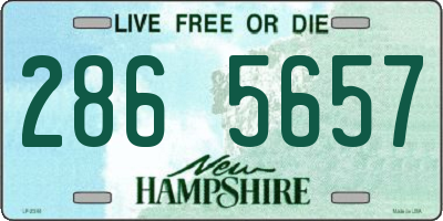 NH license plate 2865657