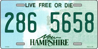 NH license plate 2865658