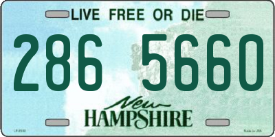 NH license plate 2865660