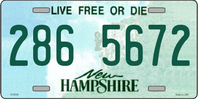 NH license plate 2865672