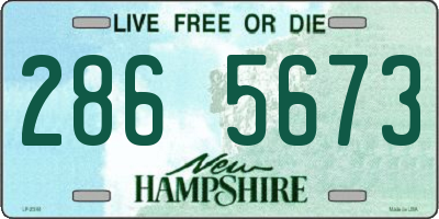 NH license plate 2865673