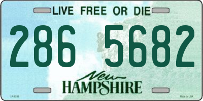 NH license plate 2865682
