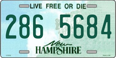 NH license plate 2865684