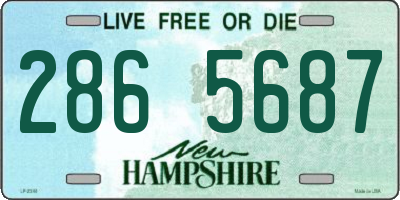 NH license plate 2865687