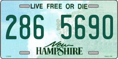 NH license plate 2865690