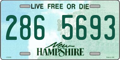 NH license plate 2865693