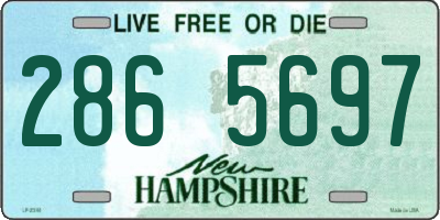 NH license plate 2865697