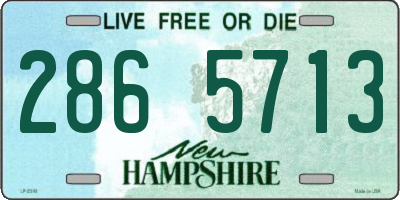 NH license plate 2865713