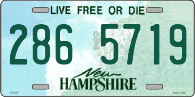 NH license plate 2865719