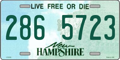NH license plate 2865723