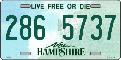 NH license plate 2865737