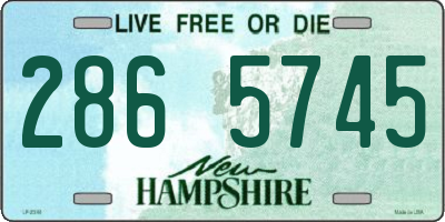 NH license plate 2865745