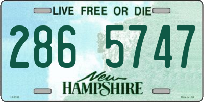 NH license plate 2865747
