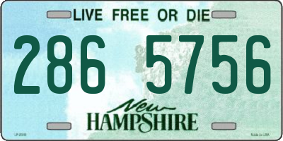 NH license plate 2865756