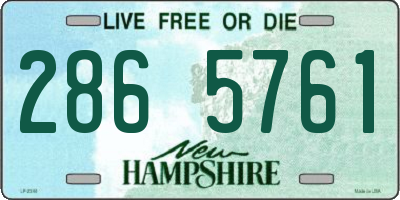 NH license plate 2865761