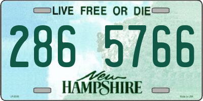 NH license plate 2865766