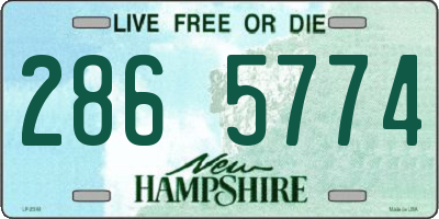 NH license plate 2865774