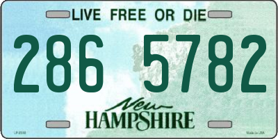 NH license plate 2865782