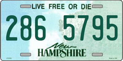 NH license plate 2865795