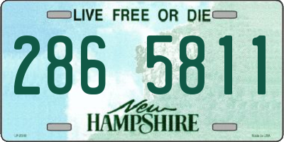NH license plate 2865811