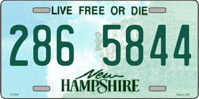 NH license plate 2865844