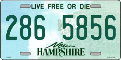 NH license plate 2865856