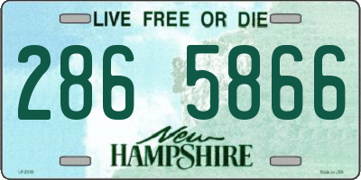 NH license plate 2865866