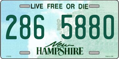 NH license plate 2865880