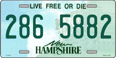 NH license plate 2865882