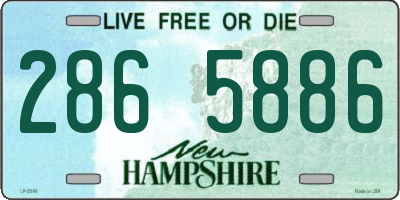 NH license plate 2865886