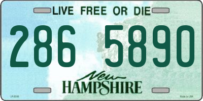 NH license plate 2865890
