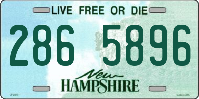 NH license plate 2865896