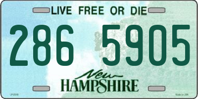 NH license plate 2865905